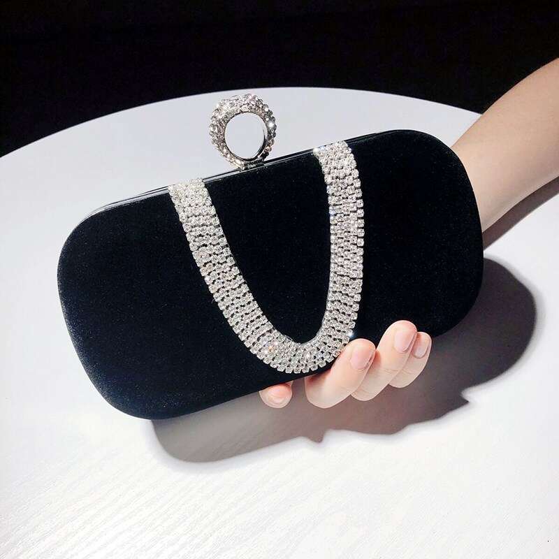 Dinner Bag New Celebrity Women S Diamond Party Qipao Dress Handheld Banquet Bag KQ