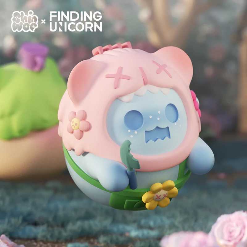 Searching for Secret Bear Garden Series Blind Box Kaii Action Characters Mysterious Birthday Gifts Childrens Toys Free shipping