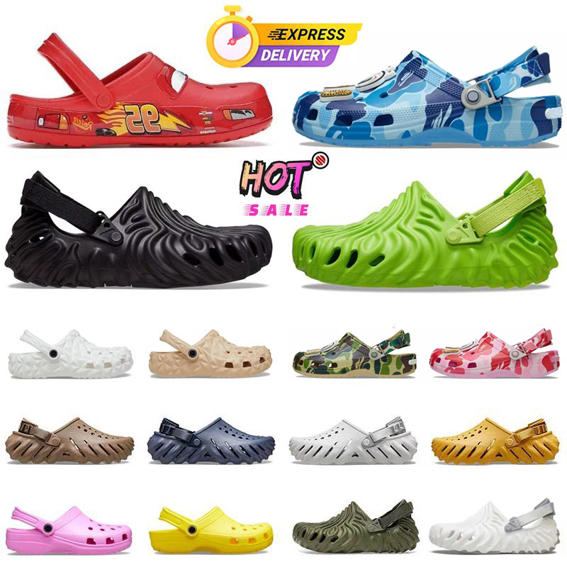 Designer Sandals Men Women Slippers Echo Clog Slides Summer Beach Indoor Outdoor Waterproof Flat Platform Scuffs Mule Loafers Sliders Casual shoes