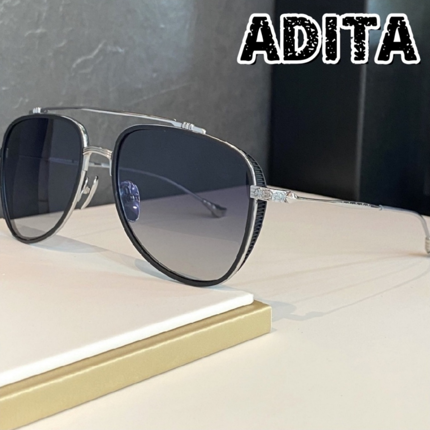 High Quality Men Sunglasses Classic Luxury Designer Women Glasses Titanium Punk Business Design Prescription Spectacle Frames UV400 with box 8009 SIZE