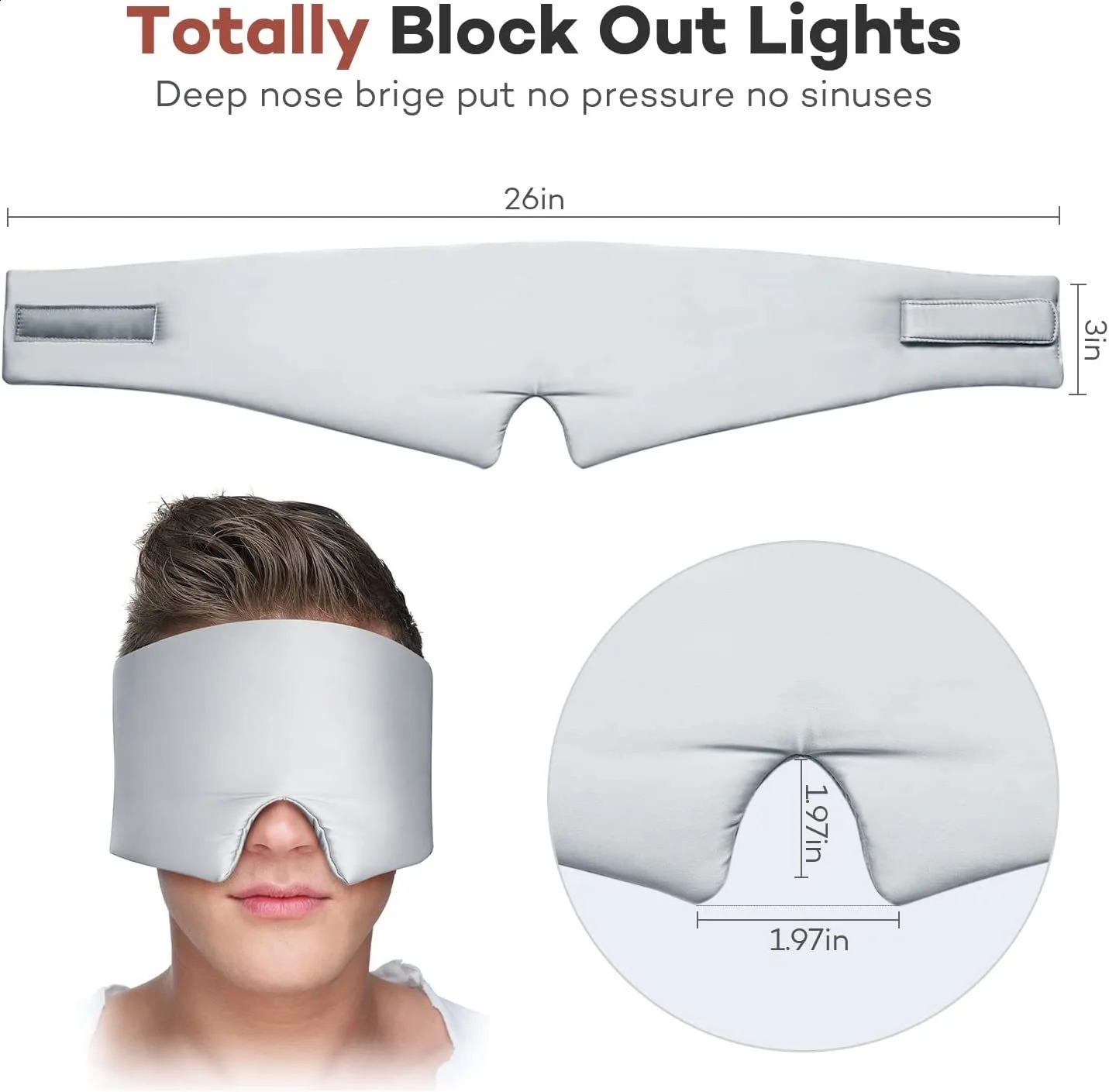 Mulberry Silk Sleep facial mask Eye Mask Obstructive Light Eye Mask Cushion Slaapmasker Travel Sleep Aid Sleep Patch 250429
