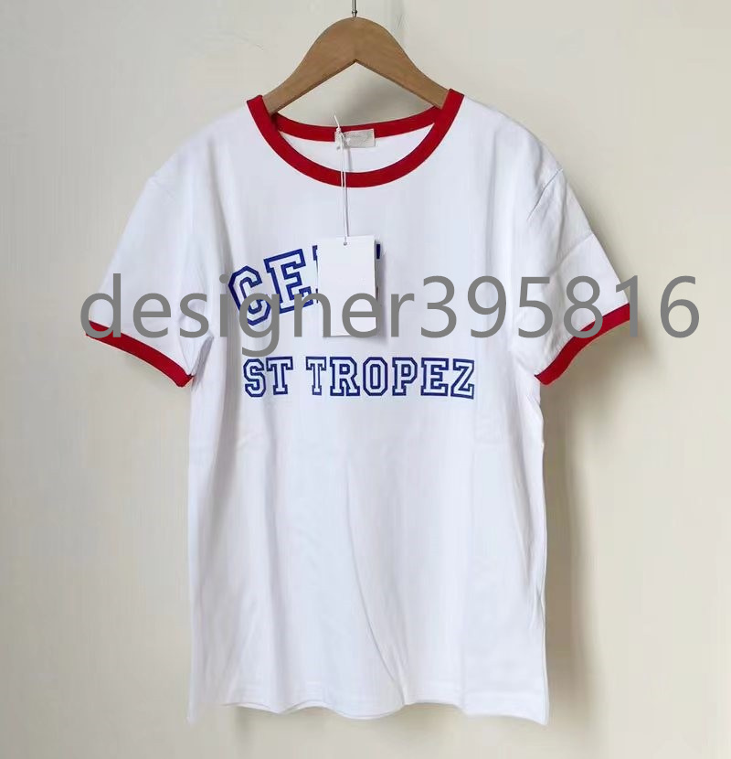 Designer Womens T Shirt Womens Shirts Fashion Tshirt Letters Casual Sports Summer Short Sleeve Mans Cotton Tee Woman Tops Clothing