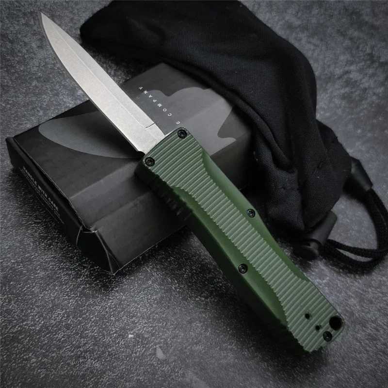 4850 Push Button Knife Zinc Alloy HandLE 440C Blade Outdoor CamPING Adventure Fishing Cutting Daily Carry Multi-purpose Tools Z250505