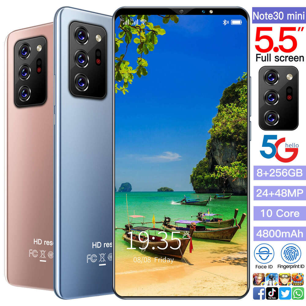 Note30nimi Android Smart 5G Phone 5.5-inch 1+4G
