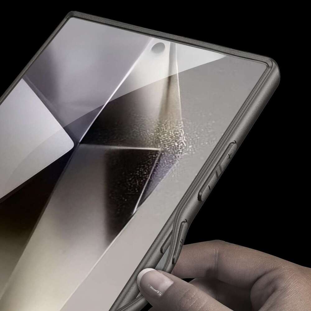 Suitable for Samsung S24Ultra phone AG back cover ultra-thin fashionable solid color skin feel S24U protective case