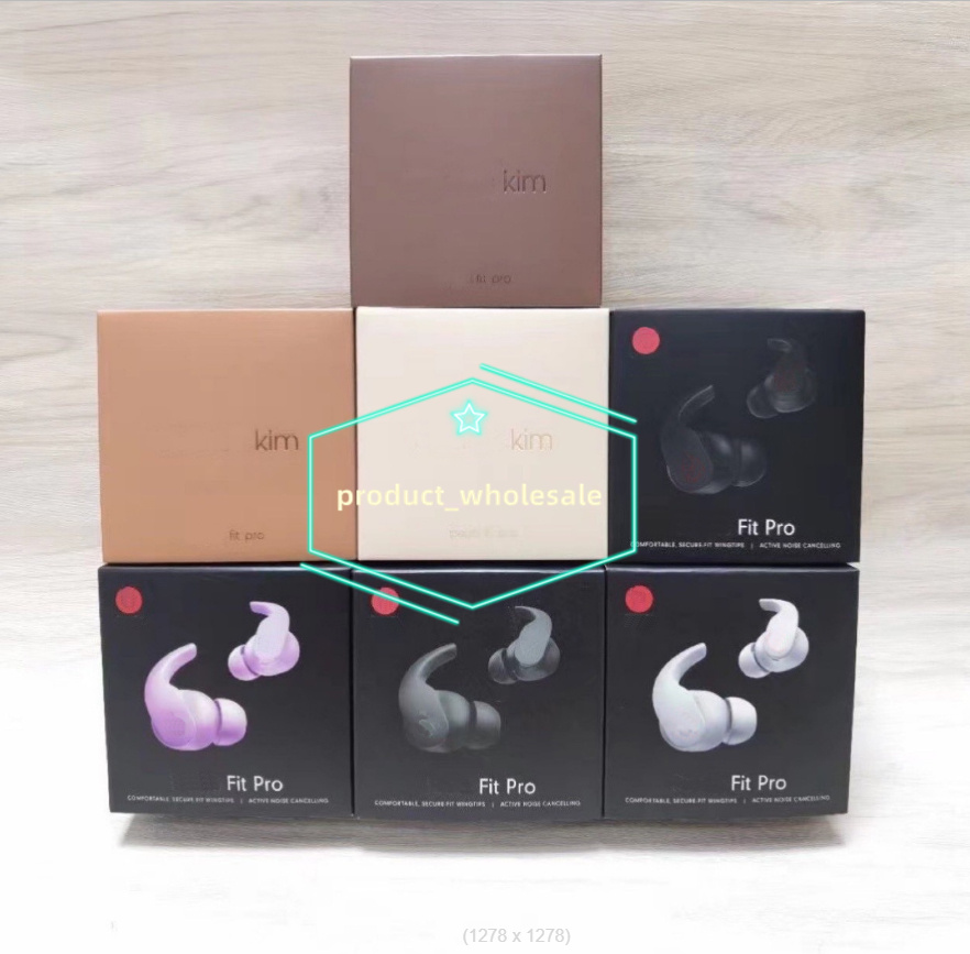 High Quality TWS Fit Pro ANC Noise Cancellation Wireless Earphone Headphone Buds Bluetooth Headset Stereo Sound In-ear Earbuds for iPhone 16 15 14 and Samsung Phones