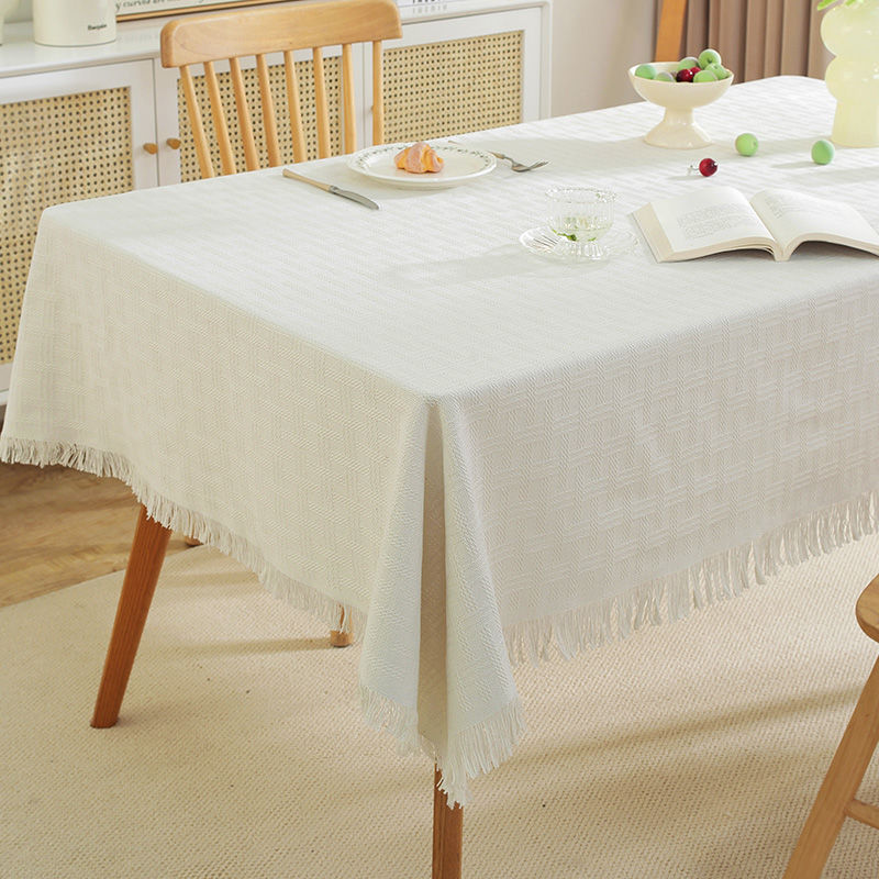 XX0403 French cream style tablecloth ins thickened cotton and linen style fabric tablecloth high-grade decorative cloth photo background cloth