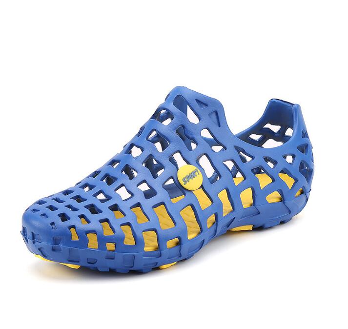2025 Summer Couple Outdoor Cave Shoes Hollow Breathable Water Park Sandals Beach Shoe Cover Z 5.2-1