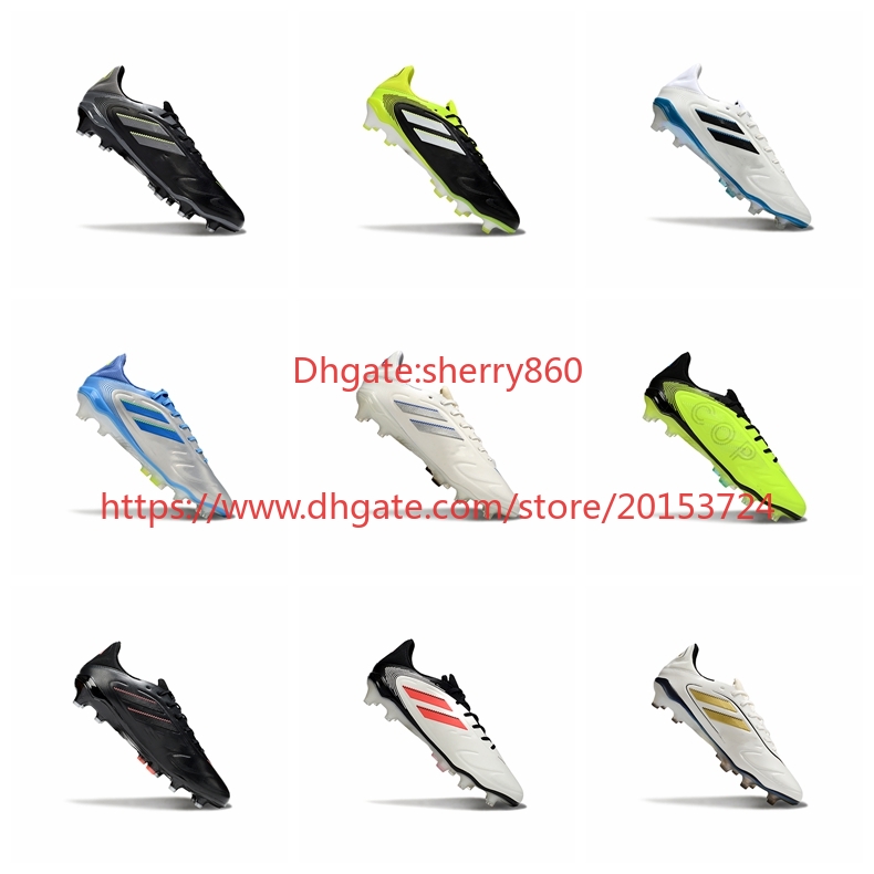 Mens Soccer shoes FG Cleats Football Boots scarpe da calcio Sneakers black