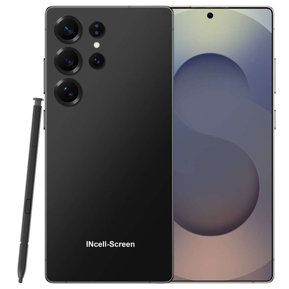 S25 Ultra Hot Sale Cellphpne 7.3inch Full Screen Smartphone 5G 16GB RAM 1TB 108MP HD Camera Face Phone Unlock Global Version Mobile Phones Lowest pric
