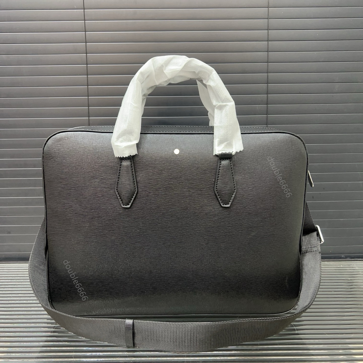 designer men's pure leather black cross leather briefcase messenger bags laptop bag business office bag cross-body traveling shoulder bag purse Luxury cowhide