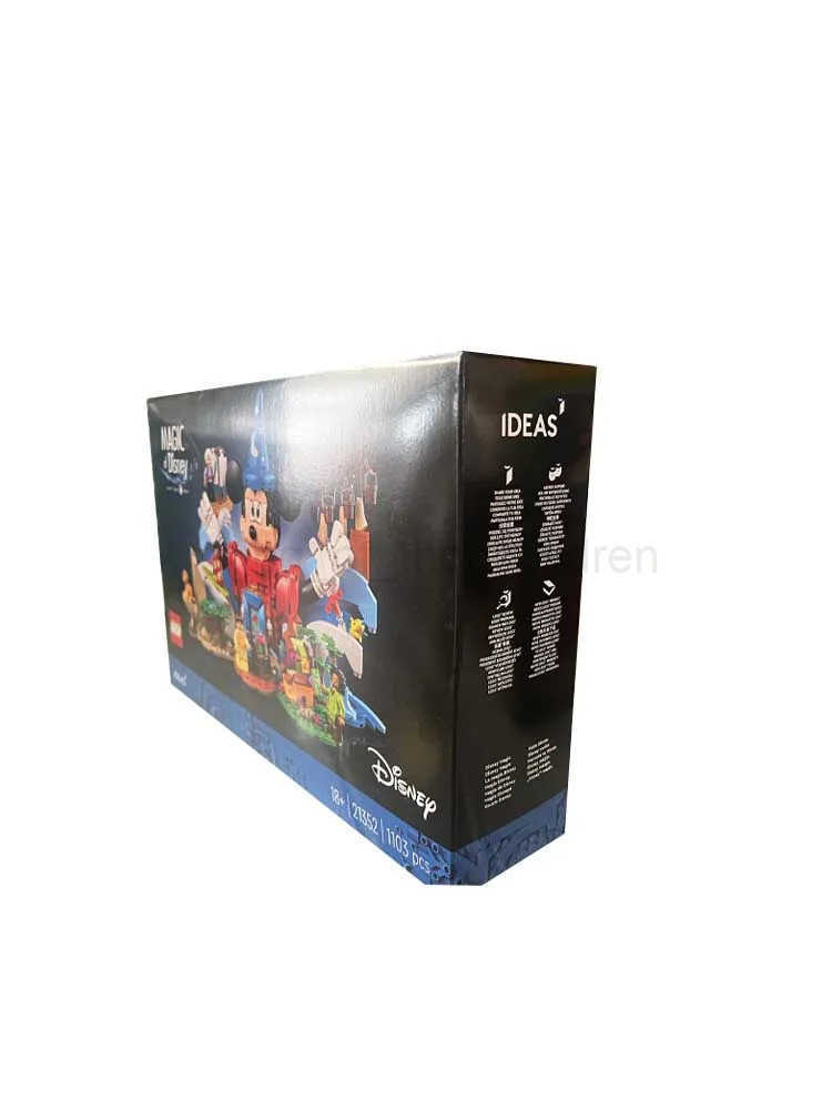 Disney Ideas Series Disney Magic World Mickey Century-Old Set Building Block Toys W250505