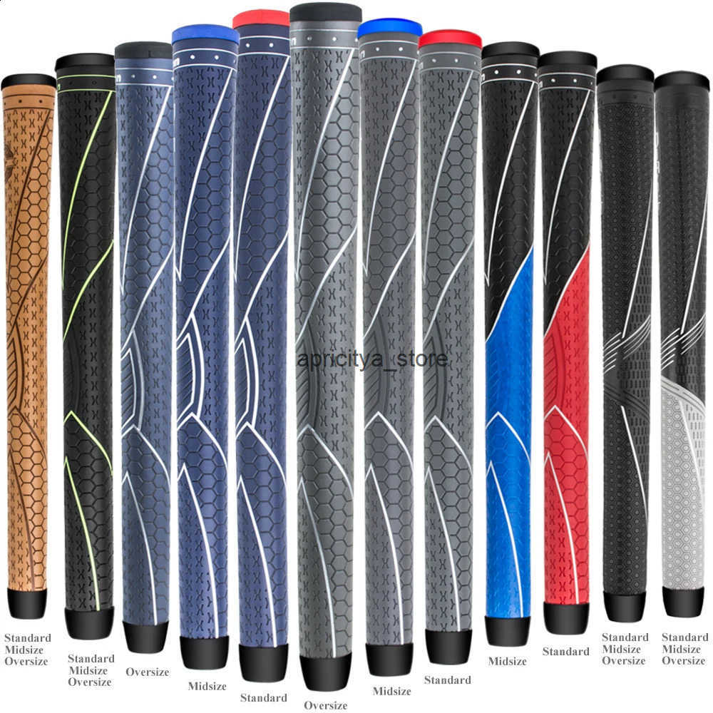 Club Grips Golf Grip Oversized/Medium/Standard AVS Grey Golf Club Grip Polymer Technology 241116 CL250224 Q250505