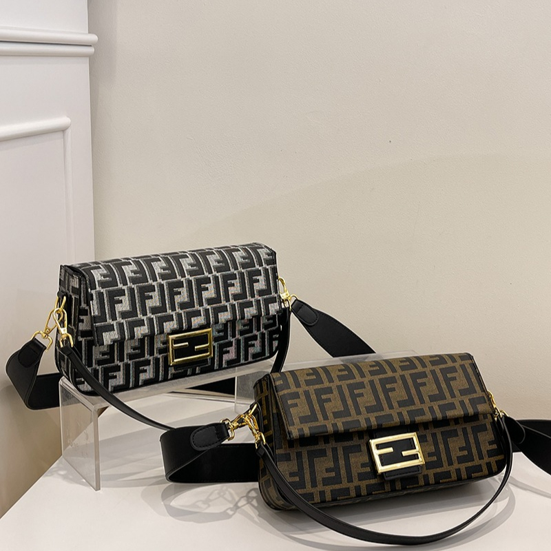 Fashionable Leather Shoulder Bag For Women Luxury Designer Crossbody Purse Elegant Tote Handbag Ladies Work Bag New Style