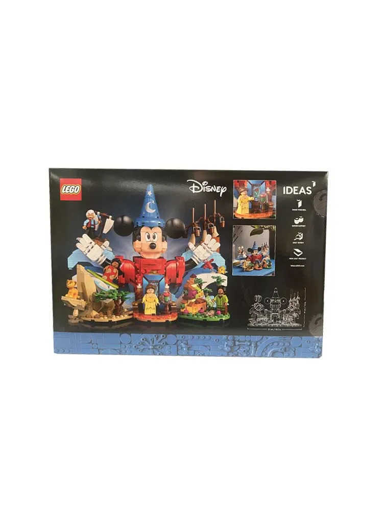 Disney Ideas Series Disney Magic World Mickey Century-Old Set Building Block Toys W250505