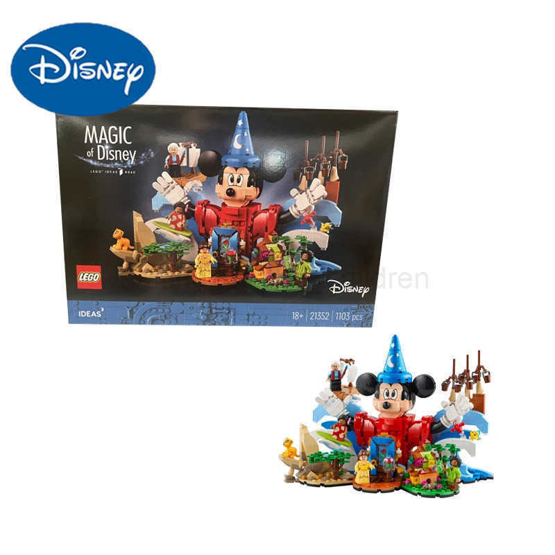 Disney Ideas Series Disney Magic World Mickey Century-Old Set Building Block Toys W250505
