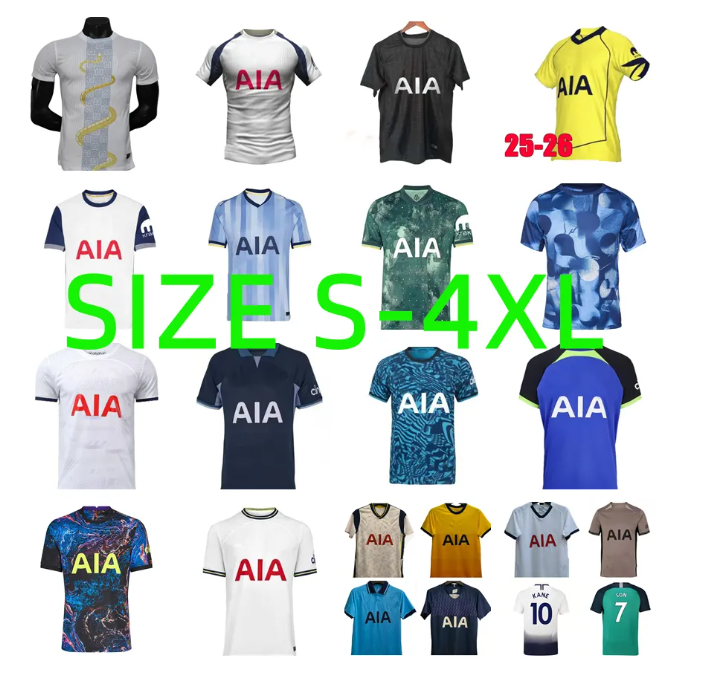 24 25 26 TottenhamES Spur soccer jerseys MADDISON home 2025 3rd BISSOUMA KULUSEVSKI UDOGIE LUCAS DELE VAN DE VEN SON ROMERO RICHARLISON 2024 2025