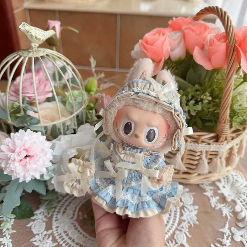 Suitable for 17cm Labubu princess dresses cute decorative small clothes mini doll clothing set accessories Free shipping
