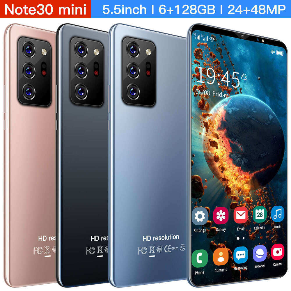 Note30nimi Android Smart 5G Phone 5.5-inch 1+4G