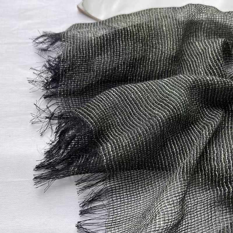 T632 solid color wasteland style silk scarf scarf summer sunscreen gauze scarf sunshade northwest desert seaside travel beach thin shawl