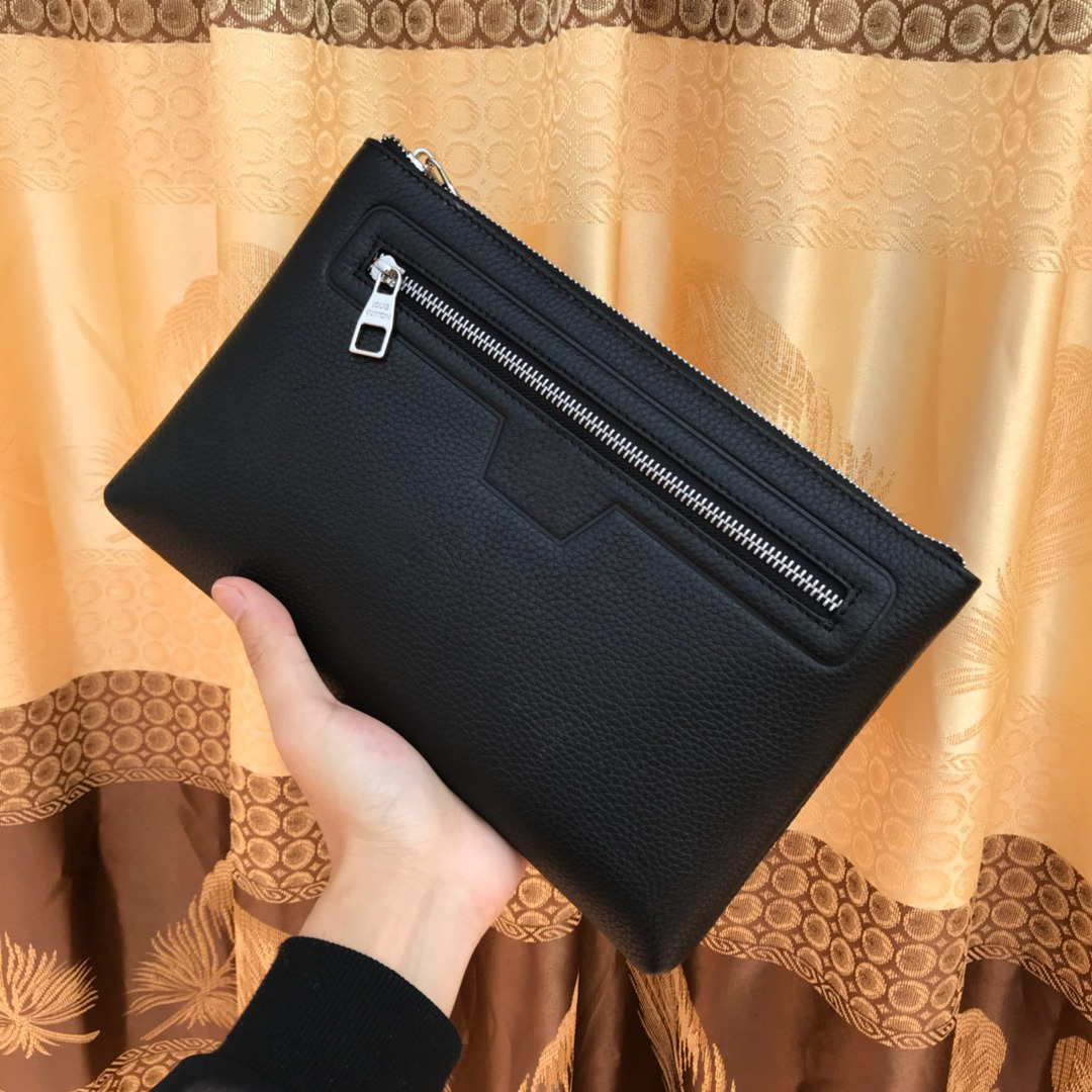 Designer Genuine Leather clutch bag Men Women Pochette Handbag Phone Purses Wallet Luxury 10A