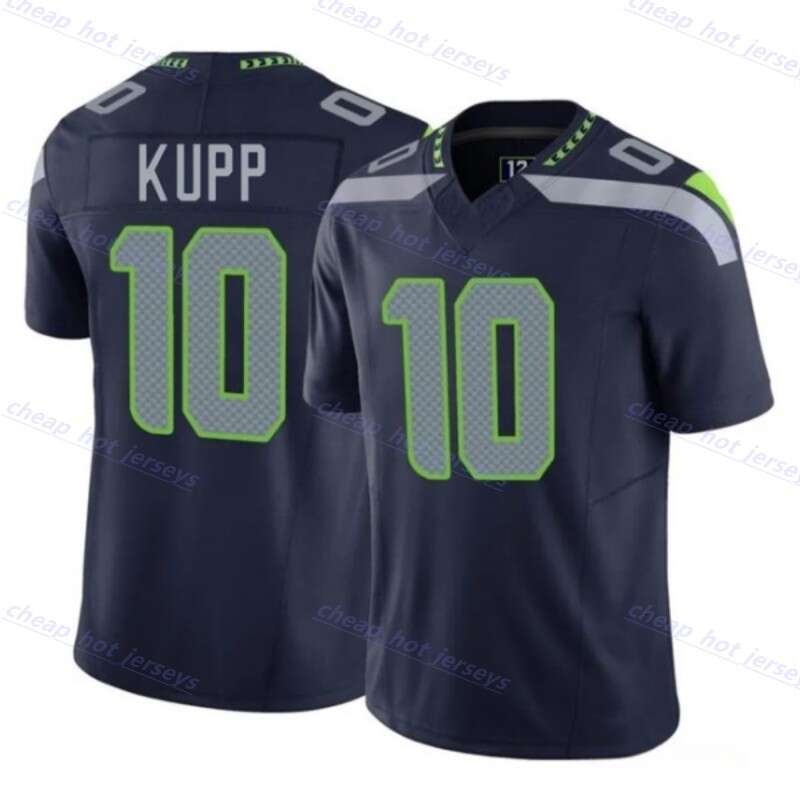 Grey Zabel Football Jersey Jalen Milroe Cooper Kupp Jaxon Smith-Njigba Sam Darnold Kenneth Walker III Devon Witherspoon Coby Bryant Ernest Jones IV Jake Bobo Love