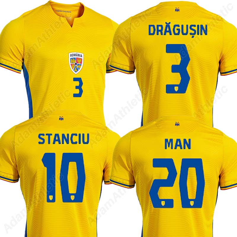 Romania jerseys 2025 STANCIU DRAGUSIN football shirts 25 26 HAGI MAN ALIBEC DRAGUS COMAN soccer jersey