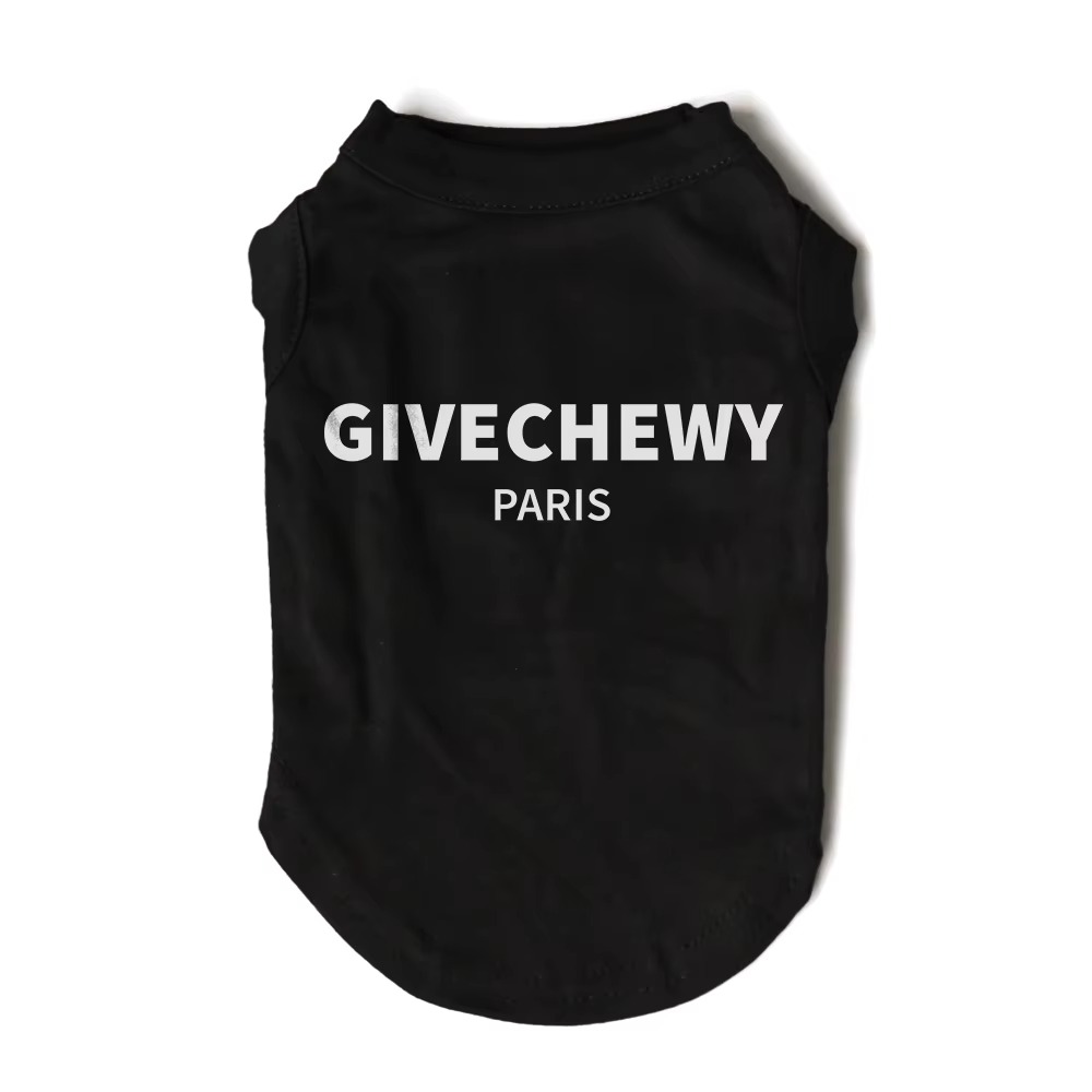 Simple Dog Clothes Soft Cotton Puppy Vest with Imitating Design Letter Print for Pet Dogs Cats, Summer Dog T-Shirts Apparel Sleeveless Breathable Dog 