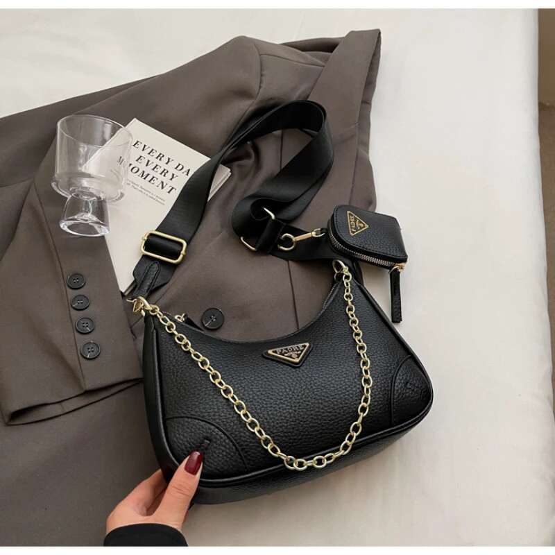 Minimalist Chic Messenger Bag - Vintage-Inspired Crossbody Clutch With Solid Color Leather, Elegant Parisian Designer Tote