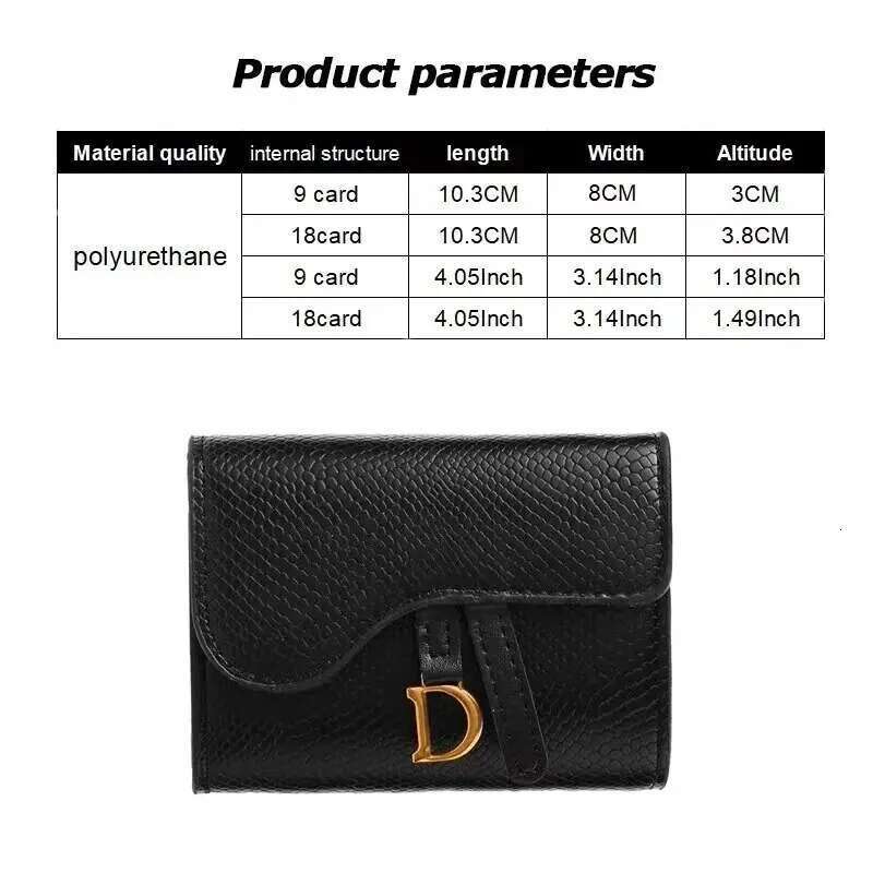 Women Short Walet MiniPU Letter Wallet Multi Card Holder SmalMulti Functiona Clutch Bag
