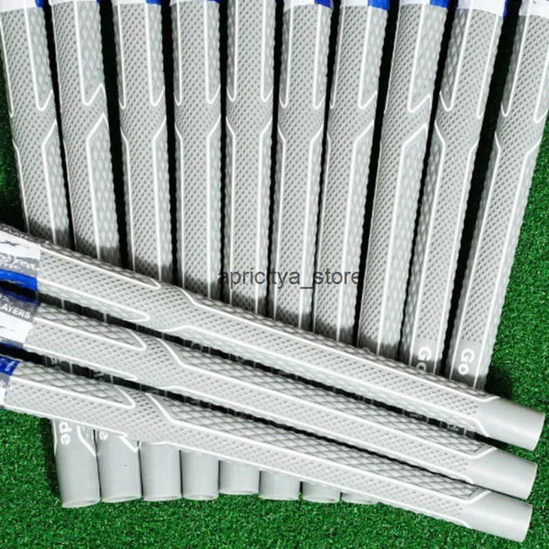 Club Grips 13pcs/lot Golf Grip Kit Tpe Material Soft Feel Golf Club Grip Swing Handle 60R Standard/Midsize/JUMBO Grey Blue Agarre de golf 241011 CL250