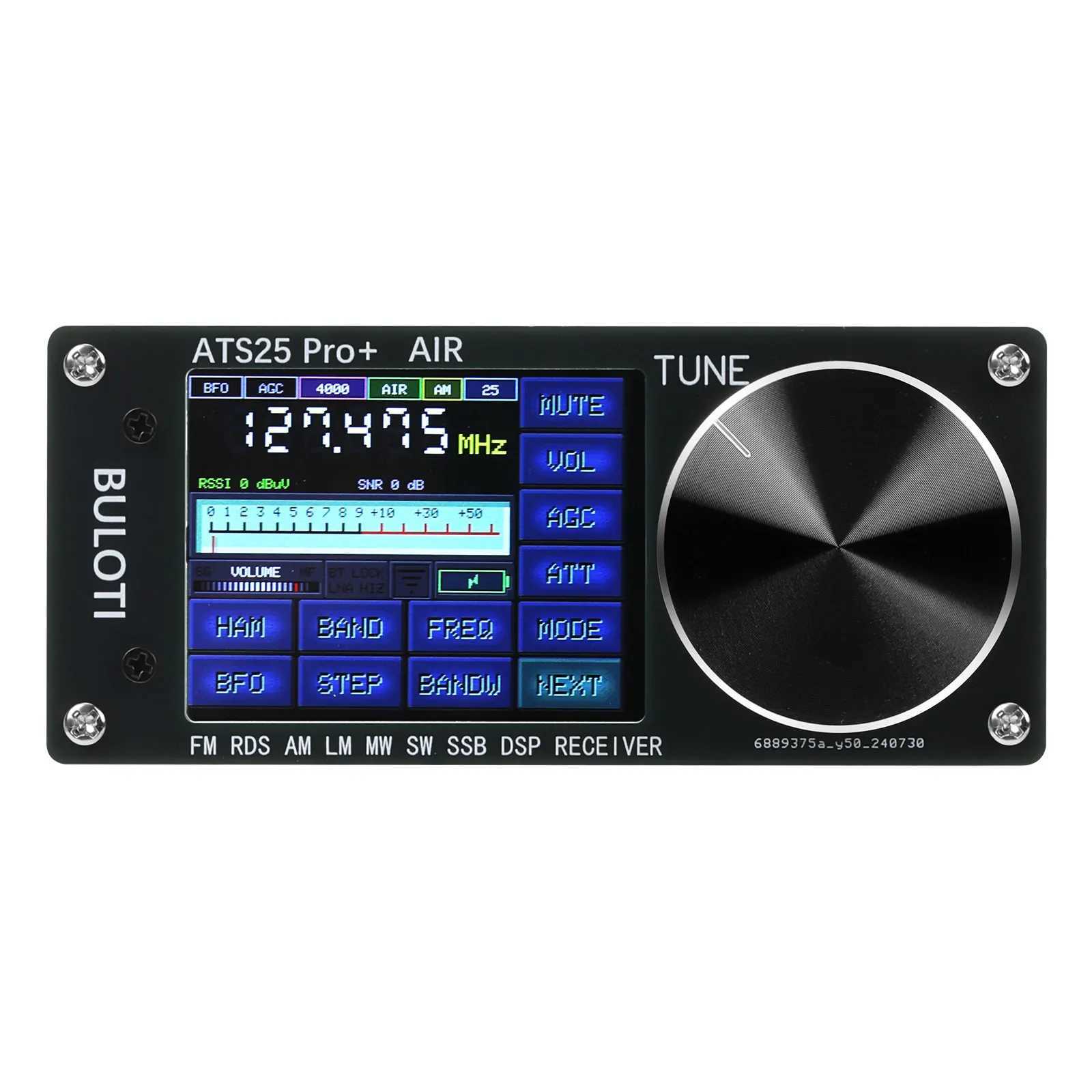 V4.2 ATS25 Pro+Air 118M-135.975MHz Bluetooth Full Band Radio Receiver FM SW SSB MW LW SI5351 Mixing Receiver Replacement ATS-25 X250505 - view 6