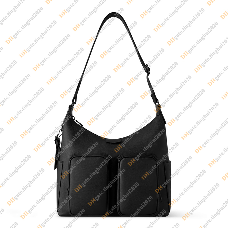 Men Fashion Casual Designe Luxury Hobo Cargo Bag Messenger Bag Shoulder Bags Crossbody Handbag Totes Top Handbag Bag TOP Mirror Quality M14778 Pouch Purse