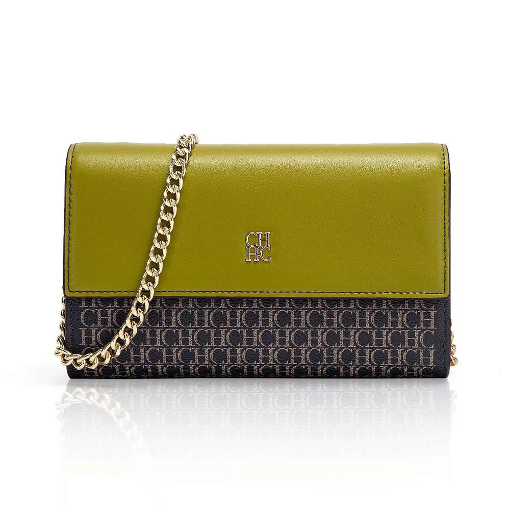 Fashionable Classic New Chain PVC Material Banquet Business Office Women's One Shoulder Crossbody Bag
