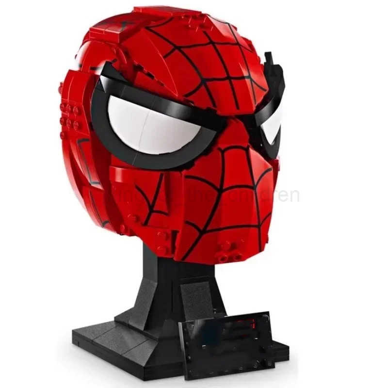 Disney Marvel Comics Superhero Building Blocks Darth Vader Venom Spider Man Iron Head Assembly 3D Model Mini Brick Toy Christmas Gift W250505