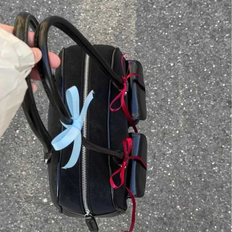 Small PU Leather Double Pockets Design Shoulder Bags for Women 2025 Female Underarm Bag Lady Handbags and Purses Large CapacityXJ250508