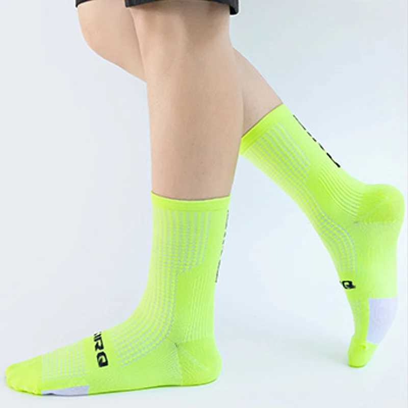4 Pairs Cycling Socks Men Biking Socks High Quality Brand Compression Socks Breathable Soccer Running Sport Socks Bike Z250505