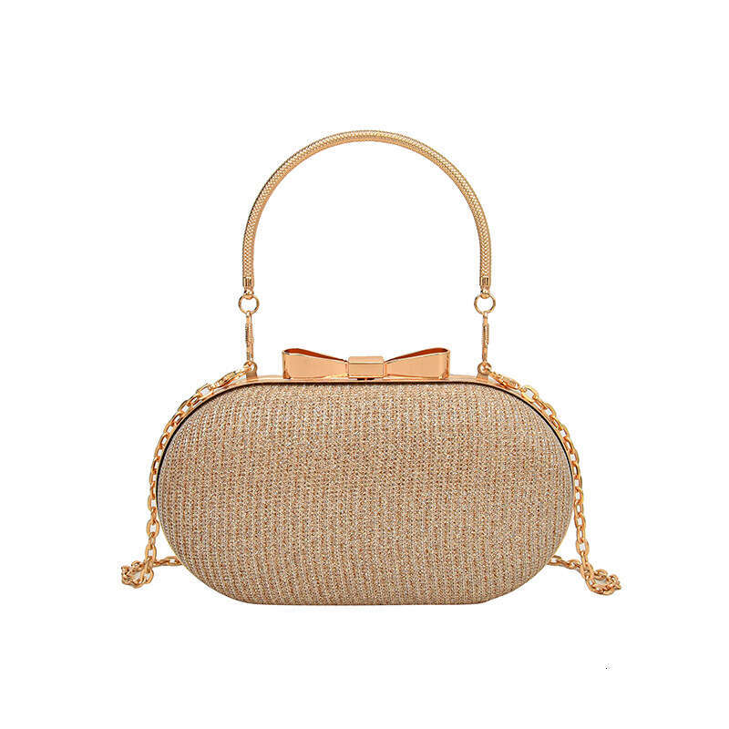 Dinner Bag Banquet With High Appearance And Shiny Butterfly Hand Holding Banquet Women S Small Dress Party Bag Chain Strap Shoulder Bag KQ
