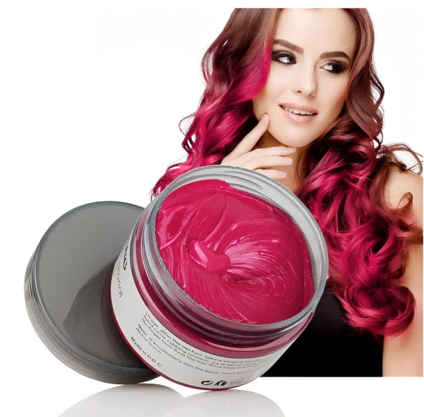 8 colors Mofajang Hair Wax Coloring 120g hair styling Mofajang Pomade Strong style restoring Pomade wax big skeleton slicked Hair Cream