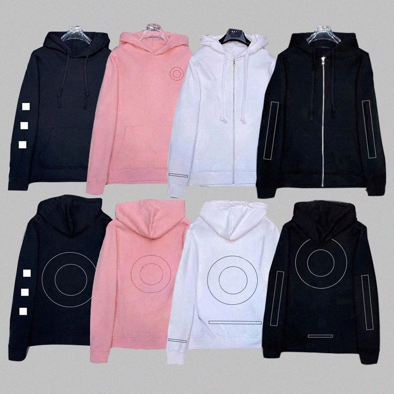 Designer Hoodies Sweatshirt Hiver pour Hommes Coton Zippé Sweatshirts Femme Hoodie Manches Longues Veste Zippée JlwV#