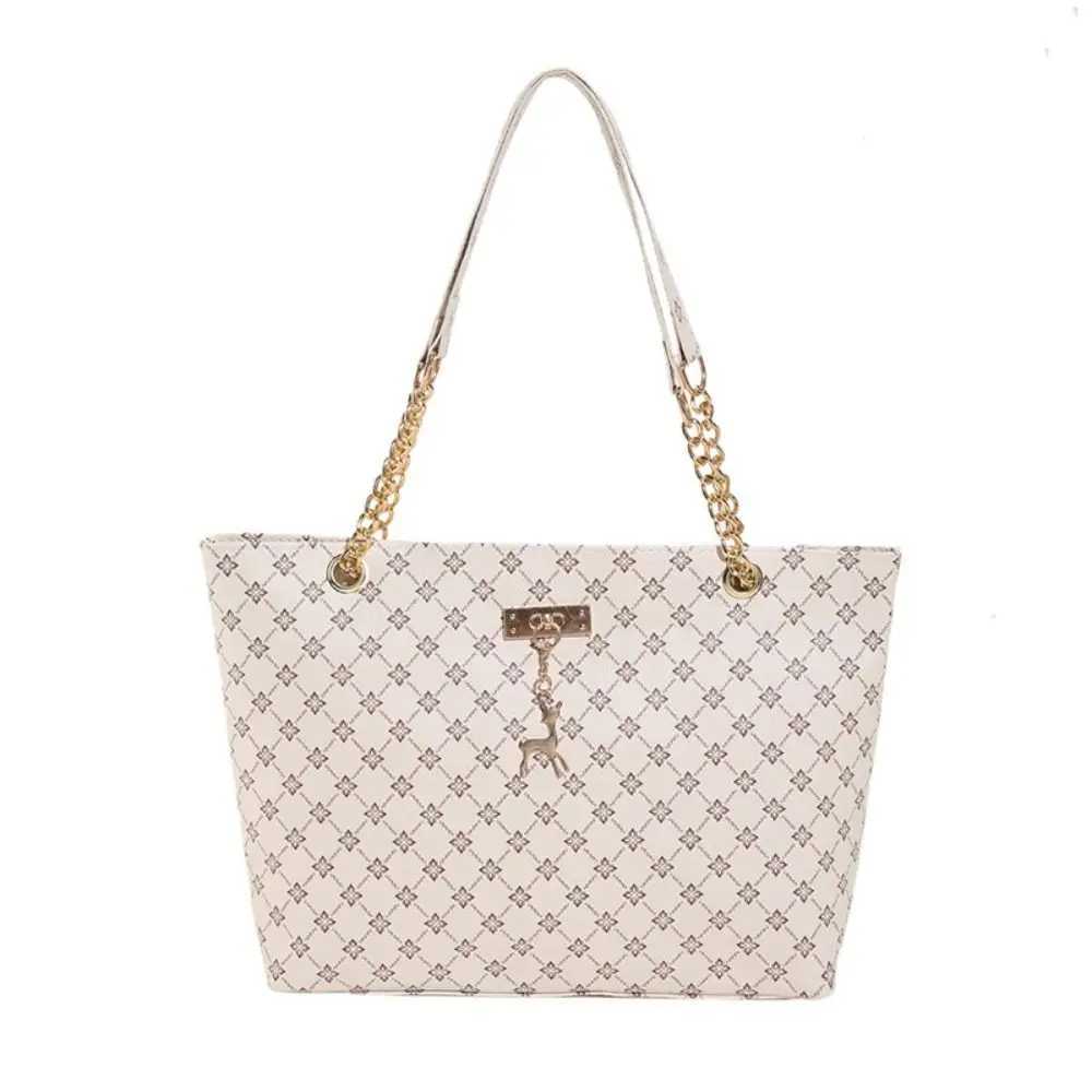 Women Luxury Design Tote Bag Large Capacity Handbag Fashion Printing Shoulder Bag Trendy New Shopping Bag PurseXJ250512
