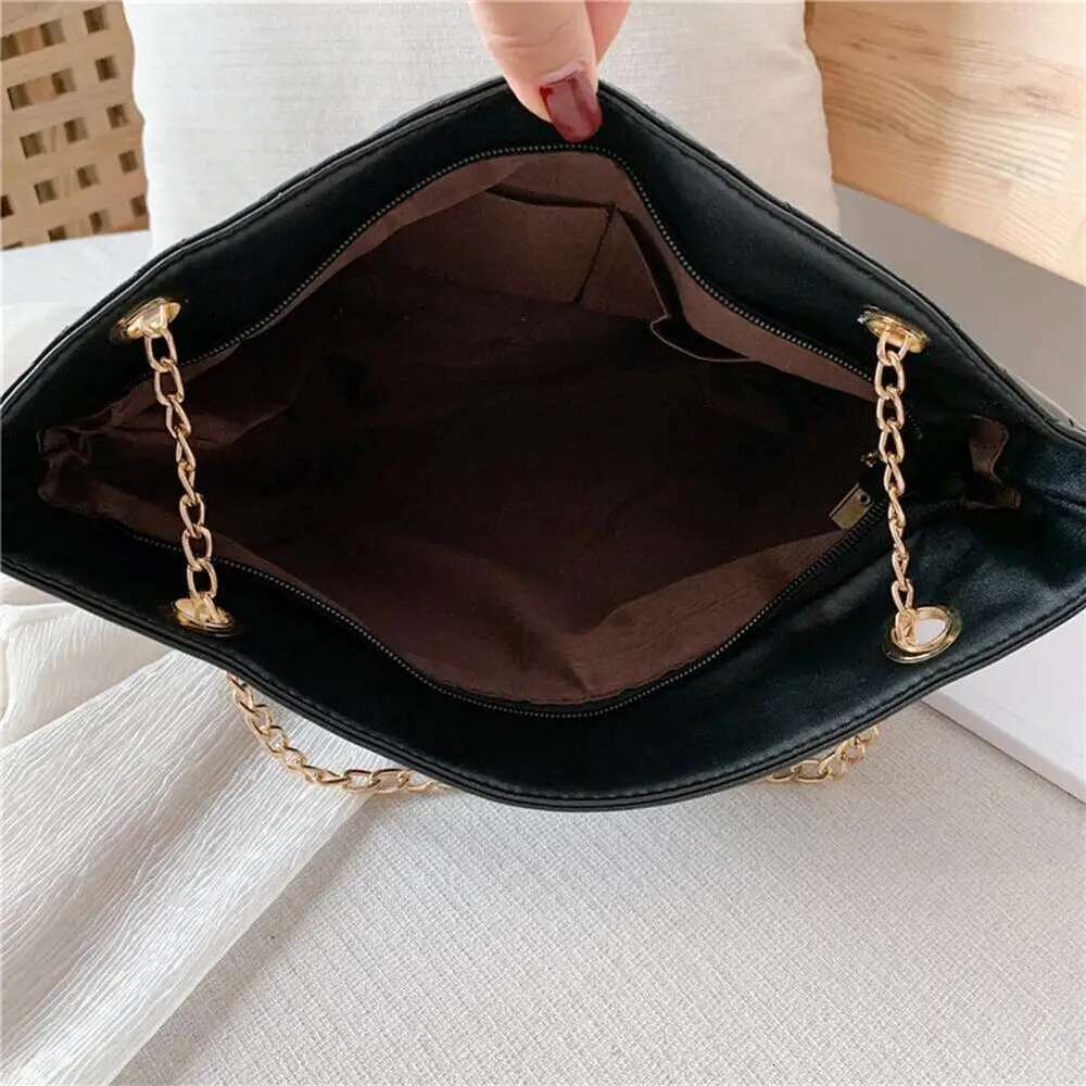 ddmy Leather Fashion PU Women Shoulder Casual Large Capacity Chain Top-handle Female Solid Color Crossbody Bags Handbags