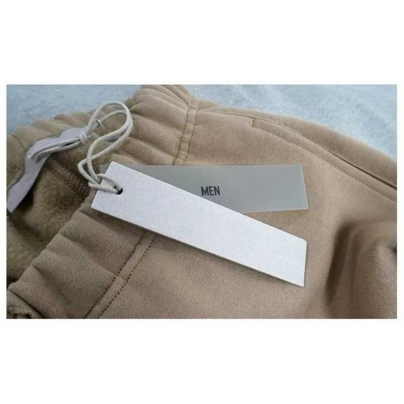 Season 8 Classic Brand Mens Straight Pants Luxury Design Double Row Plush Letter Straight Pants Street Couple Cotton Pants W250505
