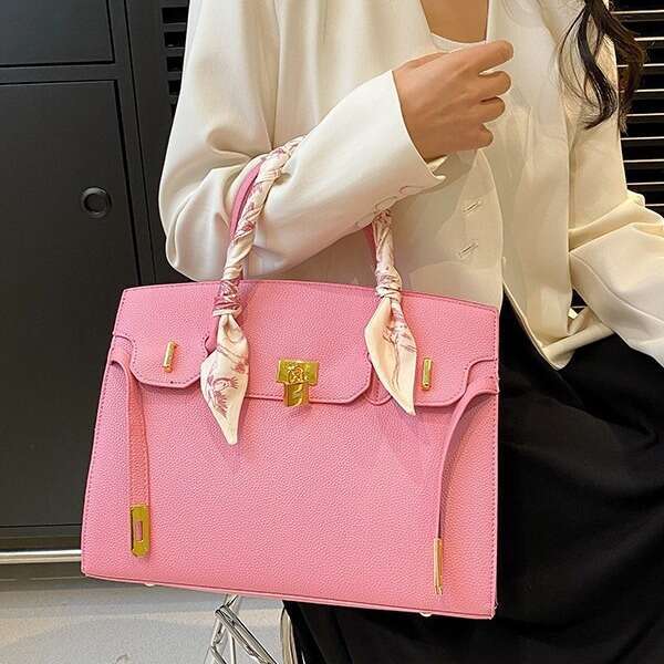 Bag For Women New Enlarged Version Kelly Commuting Shoulder Bag Gao Handbag