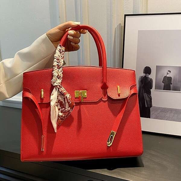 Bag For Women New Enlarged Version Kelly Commuting Shoulder Bag Gao Handbag