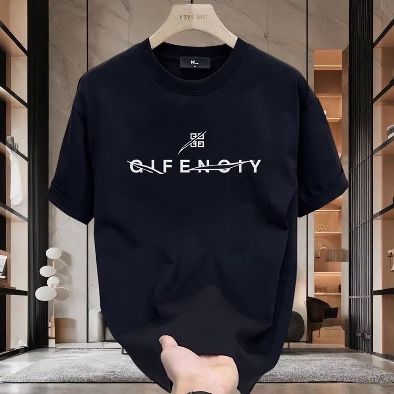 large mens tshirt designer tshirt summer new fashion highend luxury 100 pure cotton casual couple tshirt round neck short sleeved shirt mens clothing
