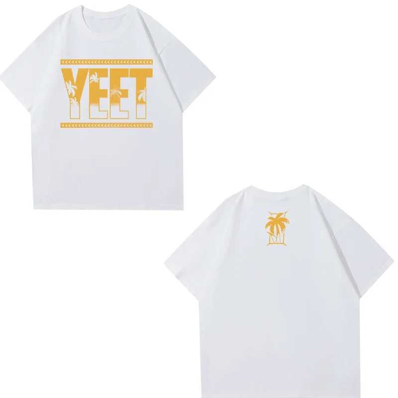 luchador Jey Uso slogan Yeet personalized graphic T-shirt summer 100% cotton casual trend loose mens clothingT250505
