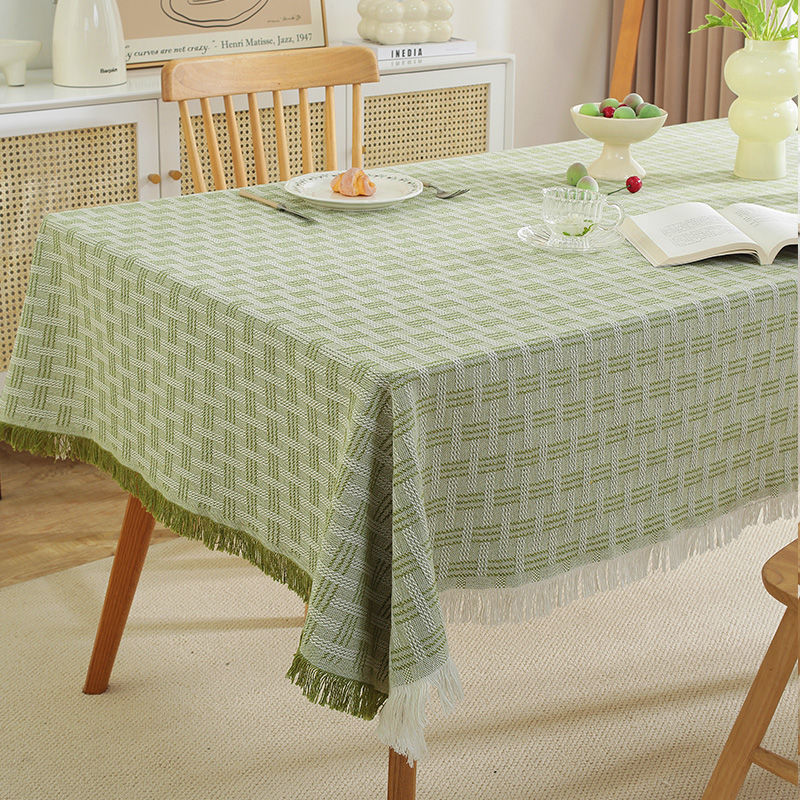 XX0403 French cream style tablecloth ins thickened cotton and linen style fabric tablecloth high-grade decorative cloth photo background cloth