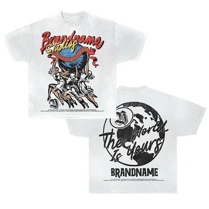 Men's T Shirts Y2K Harajuku Shirt Woman Tees Hip Hop Gothic Graphic Print Oversized Cotton Tshirt Punk Short Sleeved Streetwear Casual Tops