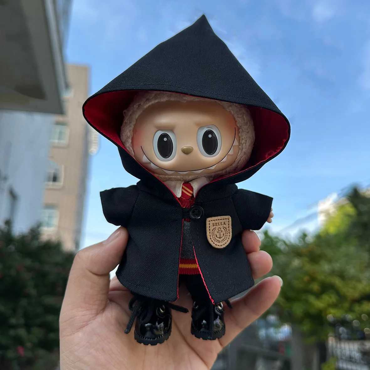 New Labubu 17cm Clothing Doll Magic Academy Clothes Set Pendant Dolls Decoration Hog Warts School Uniform Potter Z250516